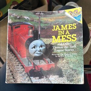 Thomas & Friends Red Train Book, James in a Mess